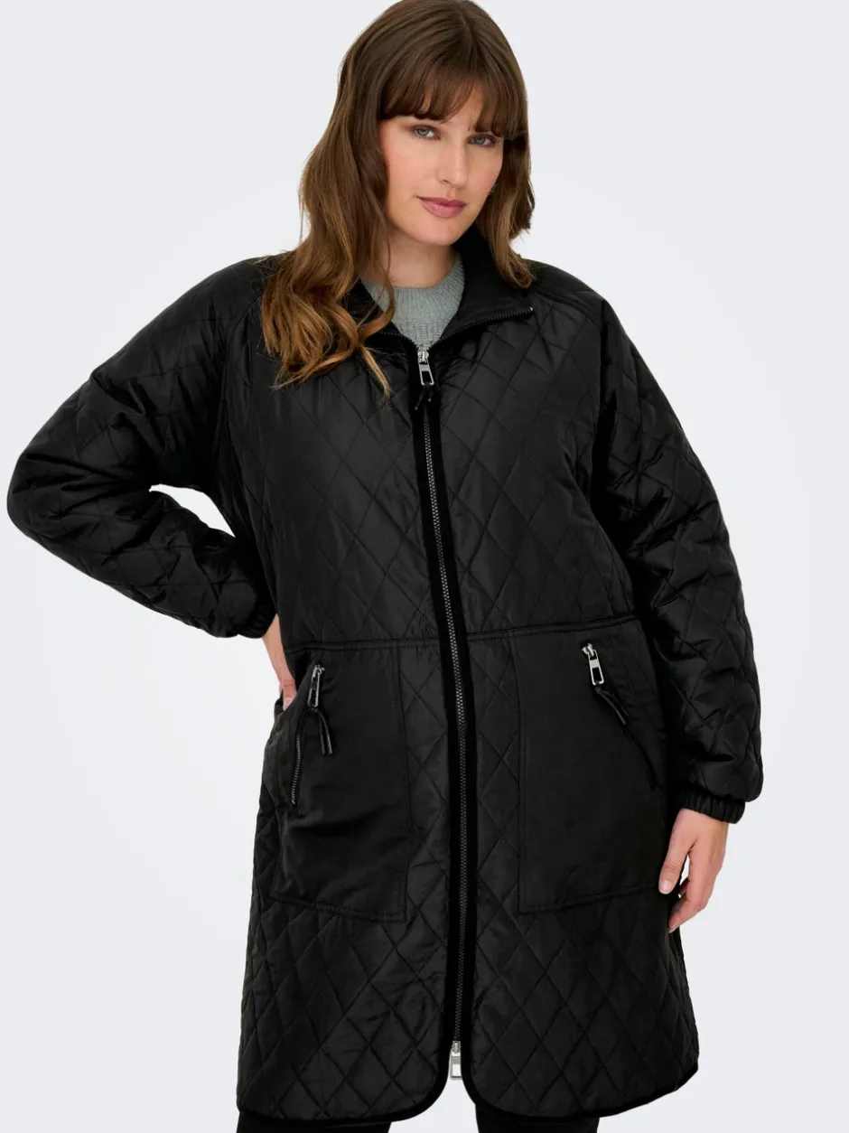 Outlet CAROHIO Quiltet jakke Dame Jakker Og Frakker