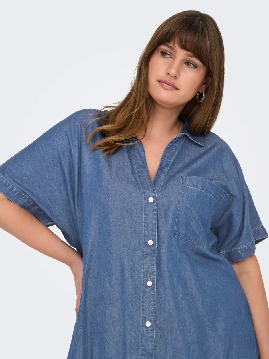 CARPENNA Skjorte Dame Double Denim|Skjorter