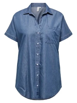 CARPENNA Skjorte Dame Double Denim|Skjorter