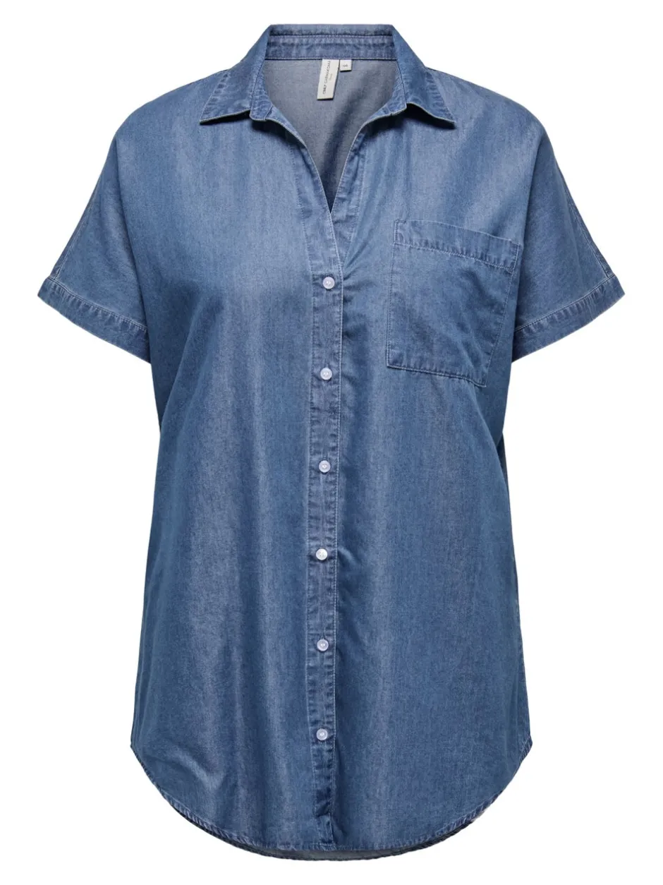 CARPENNA Skjorte Dame Double Denim|Skjorter