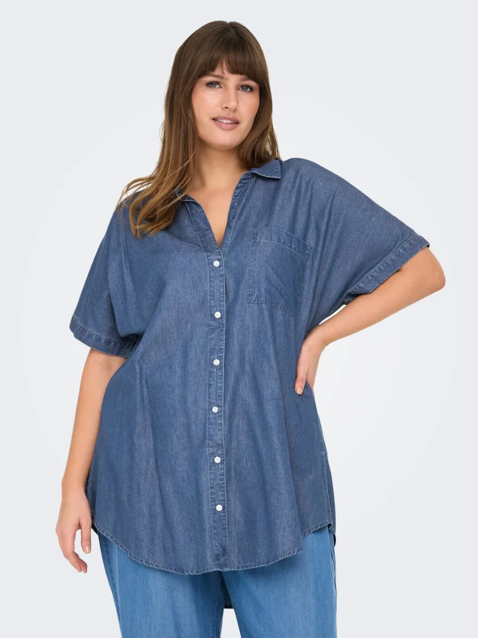 CARPENNA Skjorte Dame Double Denim|Skjorter
