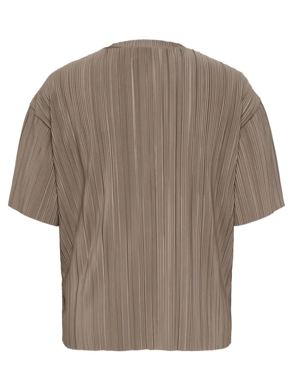 New CARRAVENNA Plisseret top Dame Toppe