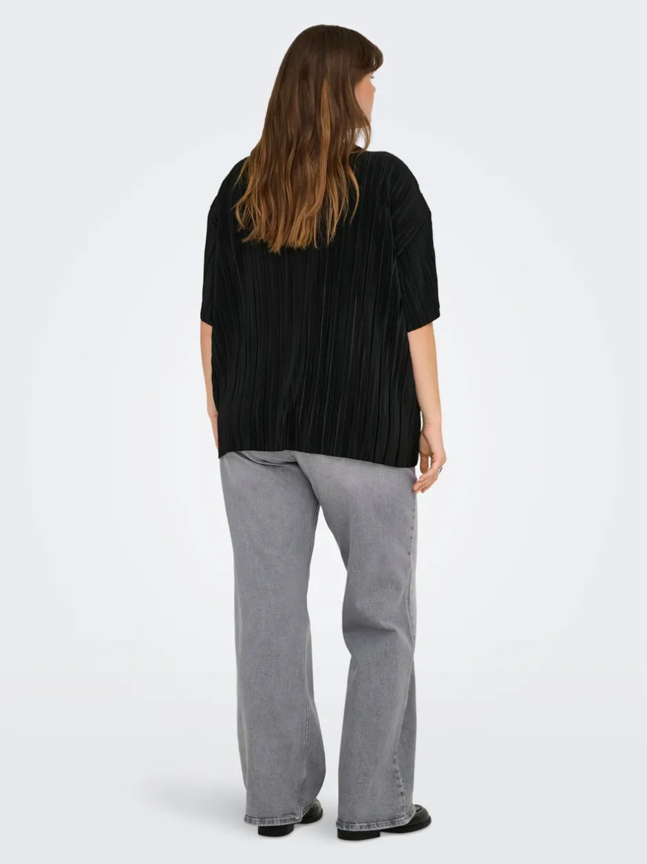 CARRAVENNA Plisseret top Dame Toppe