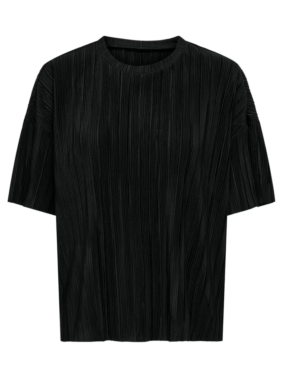 CARRAVENNA Plisseret top Dame Toppe