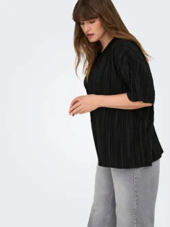 CARRAVENNA Plisseret top Dame Toppe