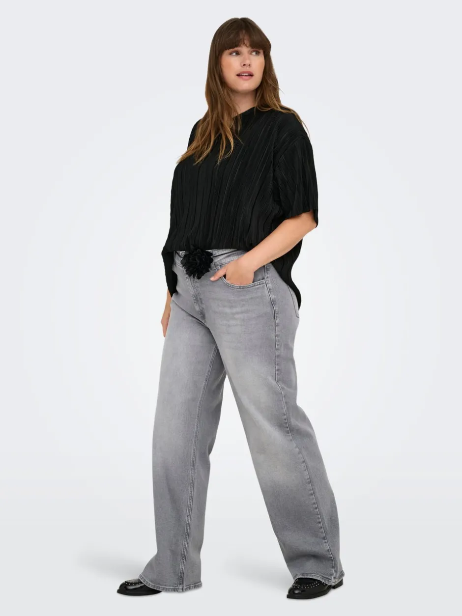 CARRAVENNA Plisseret top Dame Toppe