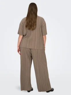 Hot CARRAVENNA Regular fit Plisserede bukser Dame Bukser