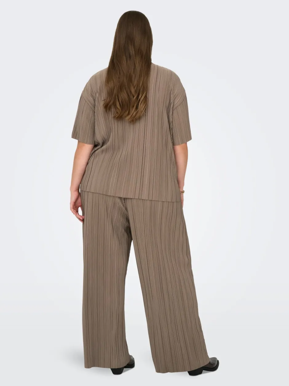 Hot CARRAVENNA Regular fit Plisserede bukser Dame Bukser