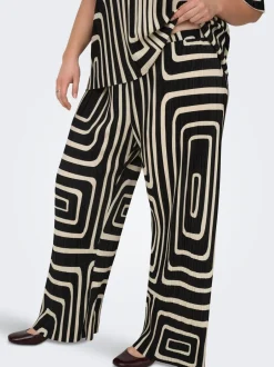 Clearance CARRAVENNA Regular fit Plisserede bukser Dame Bukser