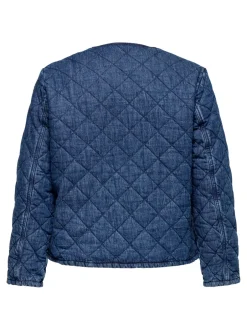 Sale CARROSA Quiltet jakke Dame Jakker Og Frakker|Double Denim