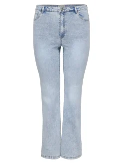 Best CARROSE Høj talje Retro flared fit Jeans Dame Jeans|Jeans