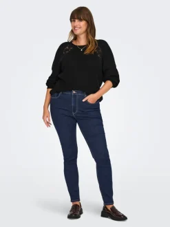 Hot CARROSE Høj talje Skinny fit Jeans Dame Jeans|Jeans