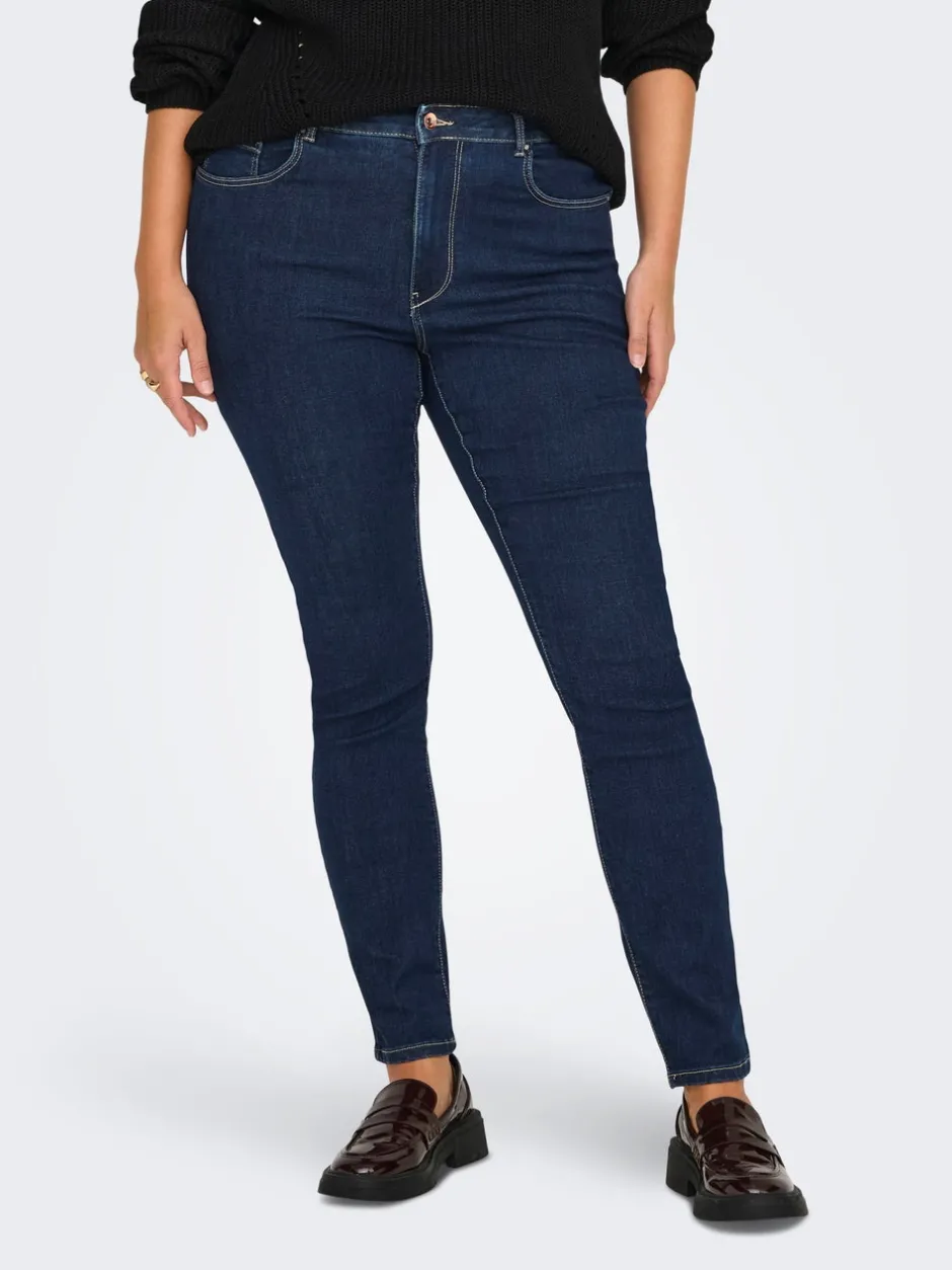 Hot CARROSE Høj talje Skinny fit Jeans Dame Jeans|Jeans