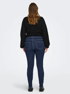 Hot CARROSE Høj talje Skinny fit Jeans Dame Jeans|Jeans