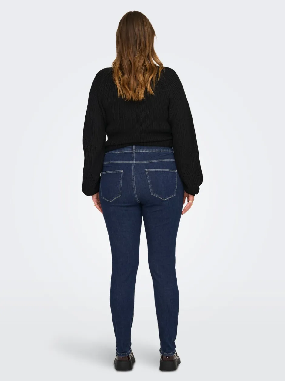 Hot CARROSE Høj talje Skinny fit Jeans Dame Jeans|Jeans