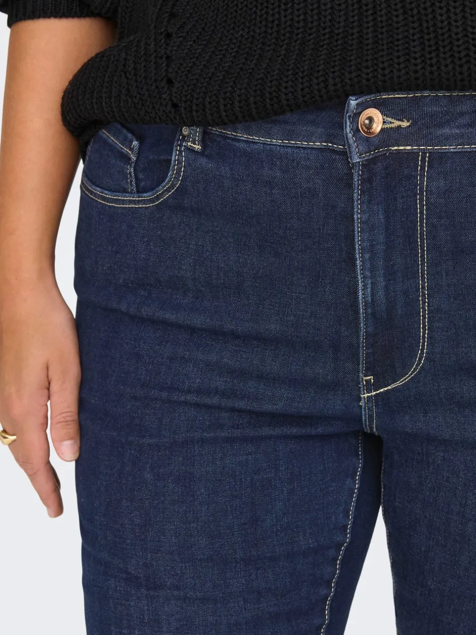 Hot CARROSE Høj talje Skinny fit Jeans Dame Jeans|Jeans