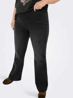 Outlet CARROYAL Mellemhøj talje Flared fit Jeans Dame Jeans|Jeans