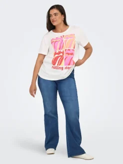 Outlet CARROYAL Mellemhøj talje Flared fit Jeans Dame Jeans|Jeans