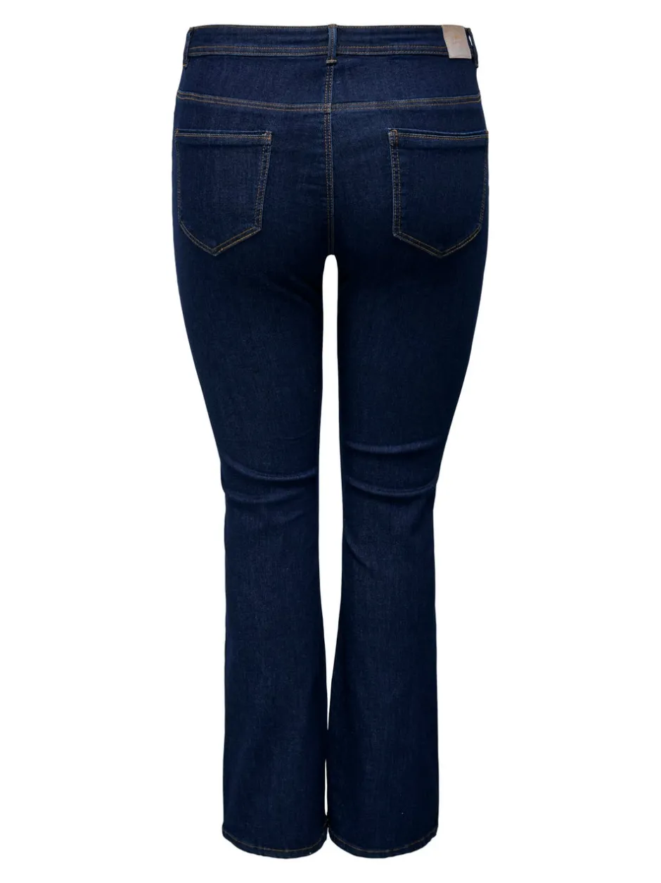 New CARSALLY Høj talje Flared fit Jeans Dame Jeans|Jeans