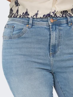 Clearance CARSALLY Høj talje Flared fit Jeans Dame Jeans|Jeans