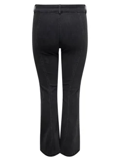 CARSALLY Mellemhøj talje Flared fit Jeans Dame Jeans|Jeans