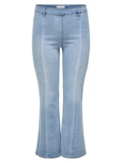 Clearance CARSALLY Mellemhøj talje Flared fit Jeans Dame Jeans|Jeans