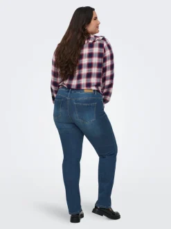 Sale CARSALLY Mellemhøj talje Slim fit Jeans Dame Jeans|Jeans