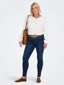 Hot CARSALLY Mellemhøj talje Skinny fit Jeans Dame Jeans|Jeans