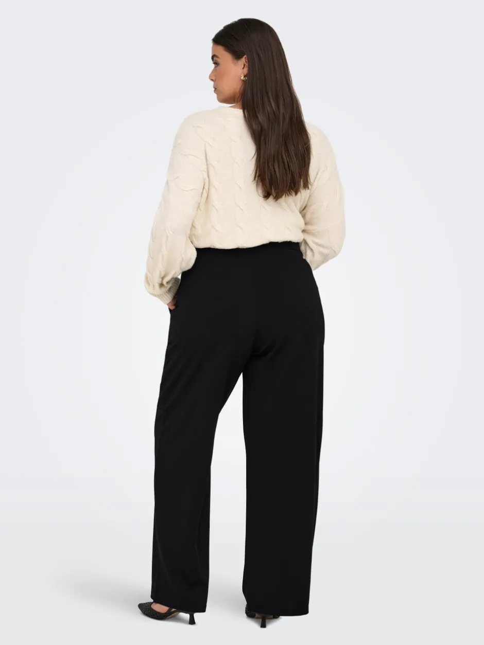 Clearance CARSANIA Regular fit Bukser i wide fit Dame Bukser
