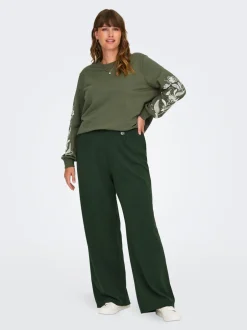 Clearance CARSANIA Regular fit Bukser i wide fit Dame Bukser