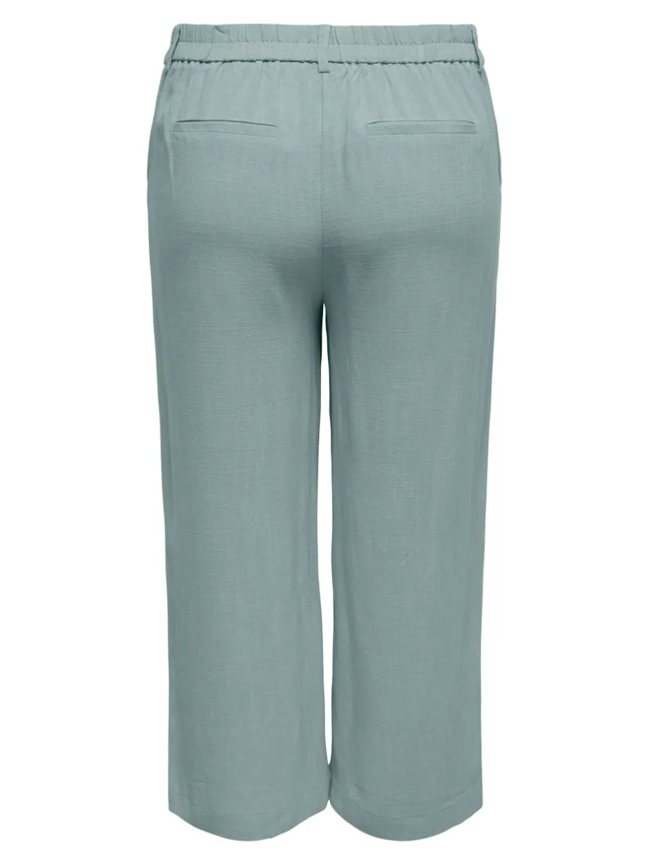 CARSIESTA Cropped fit Hør Culottebukser Dame Bukser