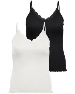 Hot CARSILLE 2-pack Top Dame Toppe
