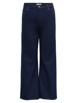 Online CARSNOW Høj talje Wide leg fit Jeans Dame Jeans|Jeans