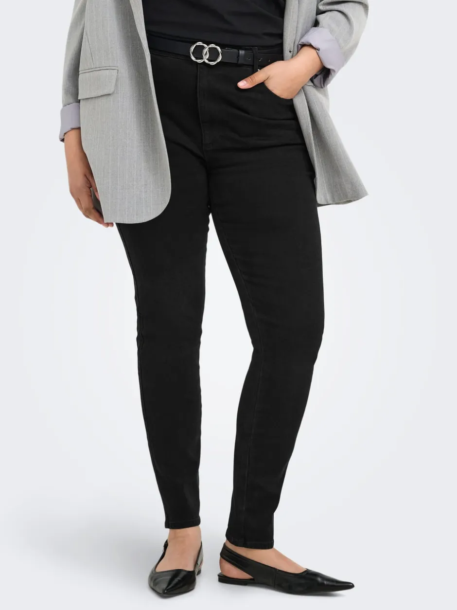 Online CARSNOW Superhøj talje Skinny fit Jeans Dame Jeans|Jeans