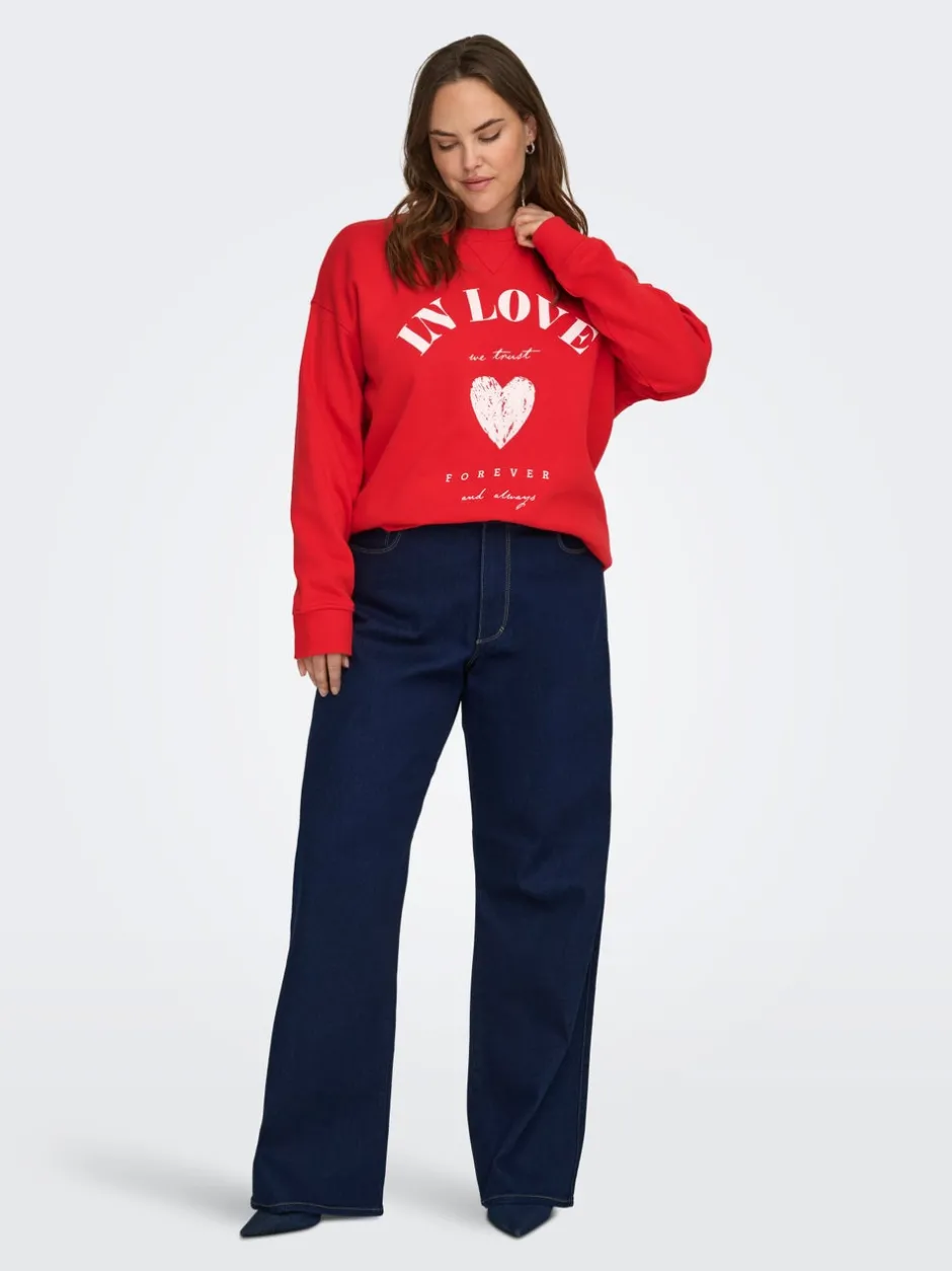 Hot CARSOFIA Sweatshirt Dame Sweatshirts