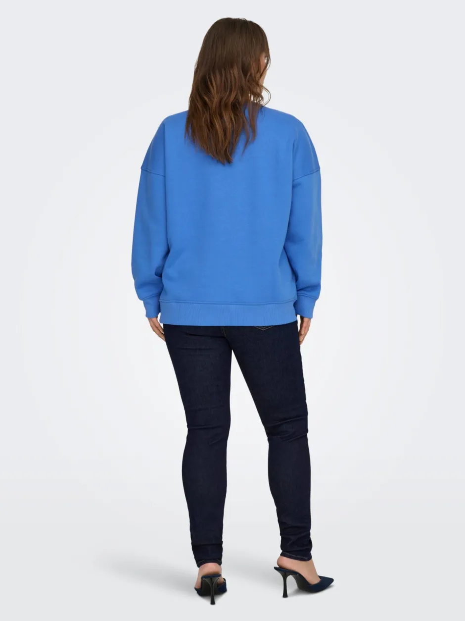 Clearance CARSOFIA Sweatshirt Dame Sweatshirts
