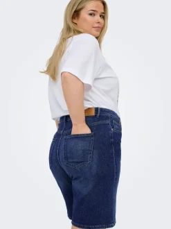 Hot CARSONNY Høj talje Regular fit Denim-shorts Dame Shorts