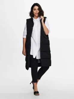CARSTACY Quiltet vest Dame Jakker Og Frakker