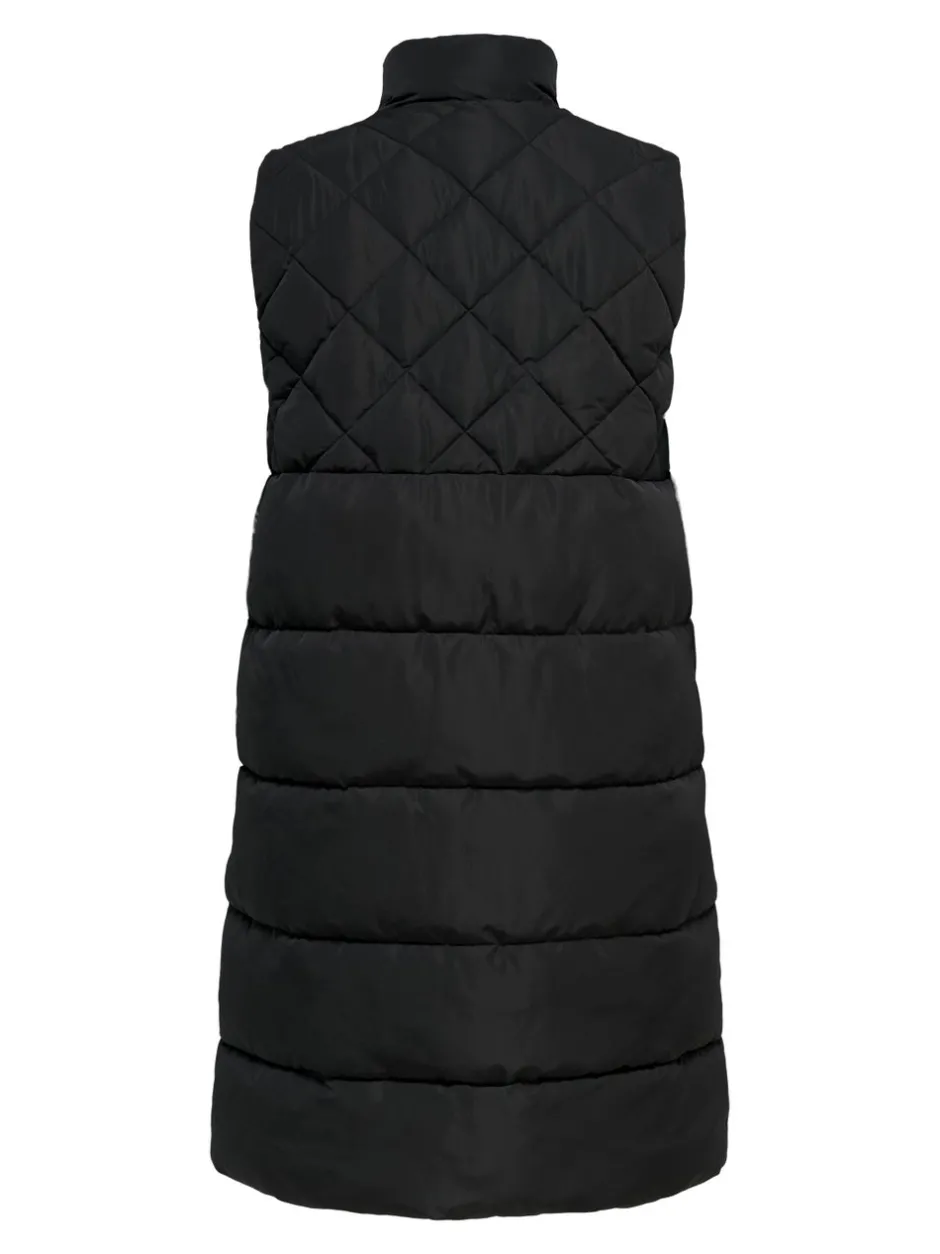 CARSTACY Quiltet vest Dame Jakker Og Frakker