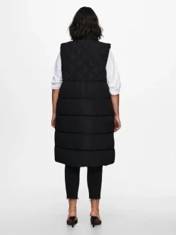 CARSTACY Quiltet vest Dame Jakker Og Frakker