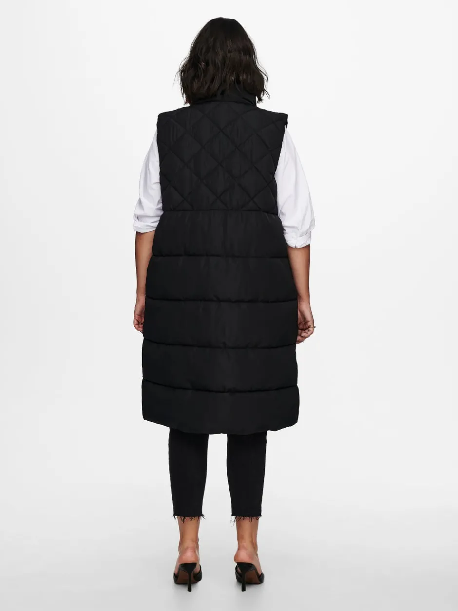 CARSTACY Quiltet vest Dame Jakker Og Frakker