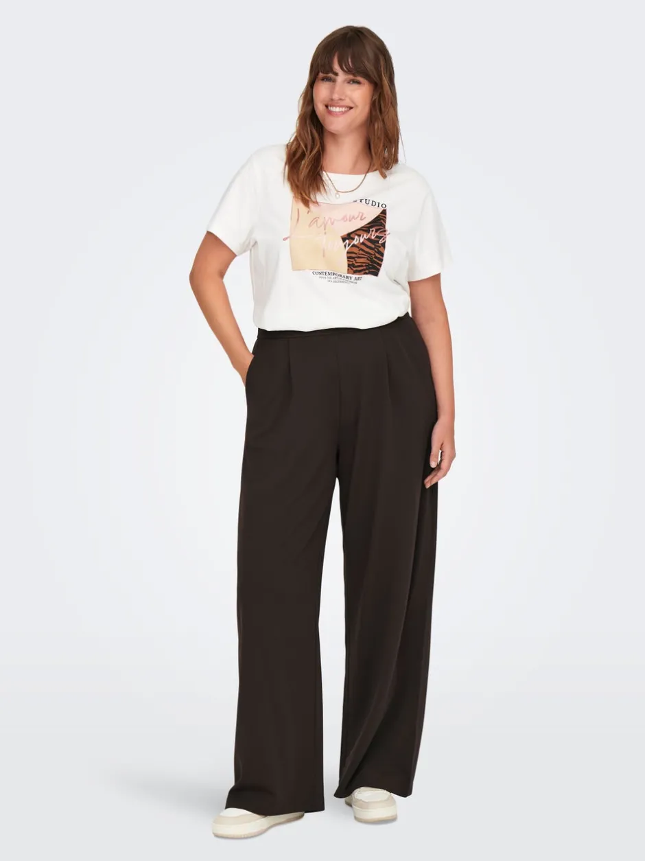 Hot CARSTILLA Regular fit Bukser i wide fit Dame Bukser