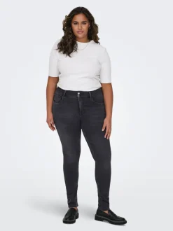 Outlet CARSTORM Høj talje Skinny fit Jeans Dame Jeans|Jeans