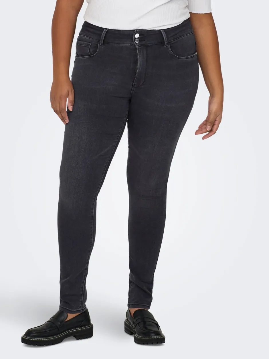 Outlet CARSTORM Høj talje Skinny fit Jeans Dame Jeans|Jeans