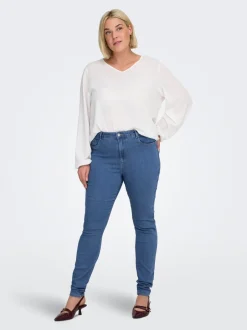 Best CARSTORM Høj talje Skinny fit Jeans Dame Jeans|Jeans