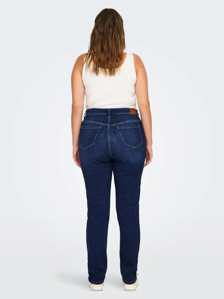Clearance CARSUI Mellemhøj talje Slim fit Jeans Dame Jeans|Jeans