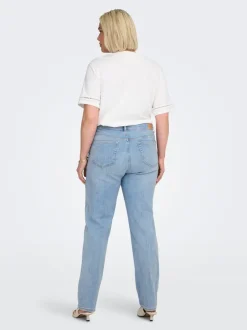 Hot CARSUI Mellemhøj talje Slim fit Jeans Dame Jeans|Jeans