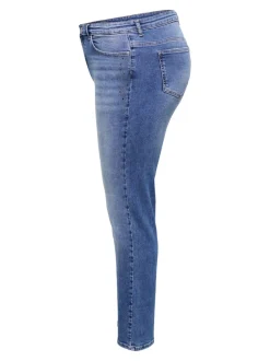 Outlet CARSUI Mellemhøj talje Slim fit Jeans Dame Jeans|Jeans