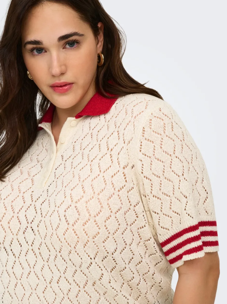 Sale CARSUNNY Strikket rullekrave Dame Strik & Cardigans
