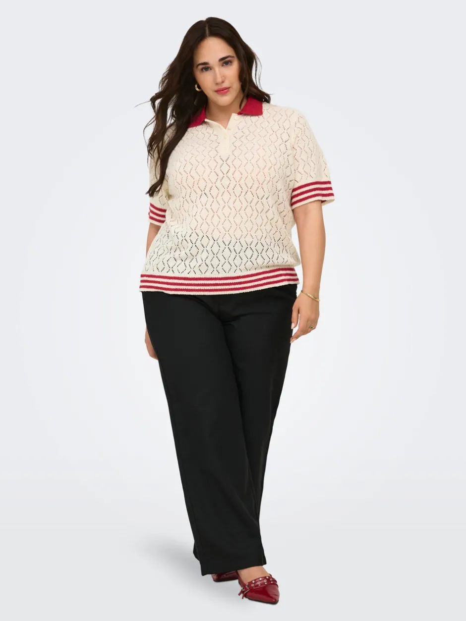 Sale CARSUNNY Strikket rullekrave Dame Strik & Cardigans